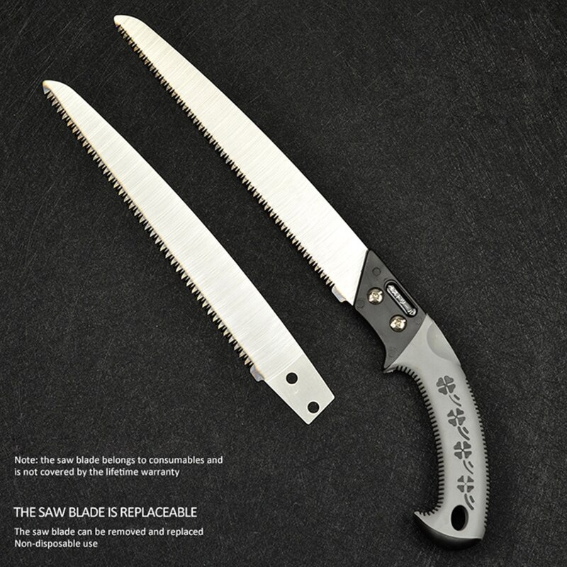 Heavy Duty SK5 Manganese Steel Extra Long Blade Hand Saw for Wood Camping Pruning Cutting Woodworking Tool