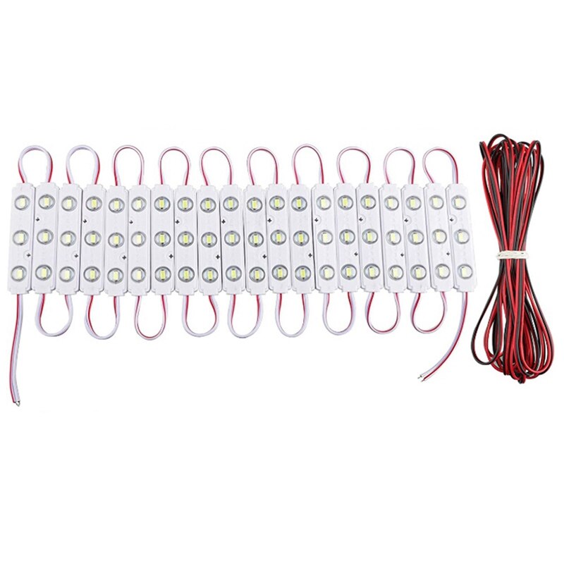 NEEBRC Dach lampe 4/5/6/8/10//14LED Helle Licht leiste für RC Car Crawler D90 Ax