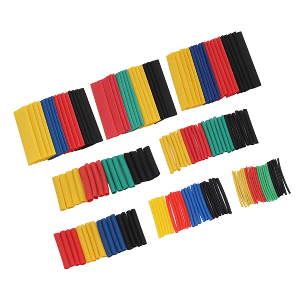 164PCS 328PCS Heat Shrink Tube Wire Cable Shrinking Assorted Heat Shrink Tubing Waterproof Polyolefin Shrinking Tube