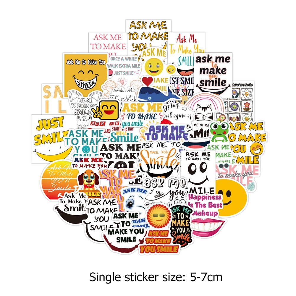 100PCS Motivational Phrases Sticker Inspirational Life Quotes DIY Stationery Laptop Study Room Scrapbooking Graffiti Decals