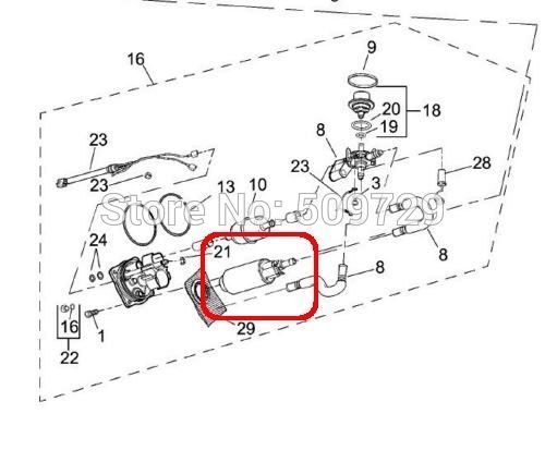 OEM Replacement Fuel pumps For BMW R1100 / R1100RT / R1100GS 1982 - 1991