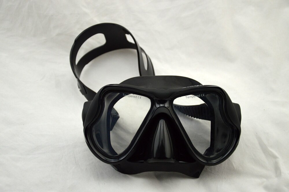 KEEP DIVING Silicone Scuba Dive Mask Gear Equipment Goggles For Nearsighted Men Women Spearfishing Myopia Lens: black