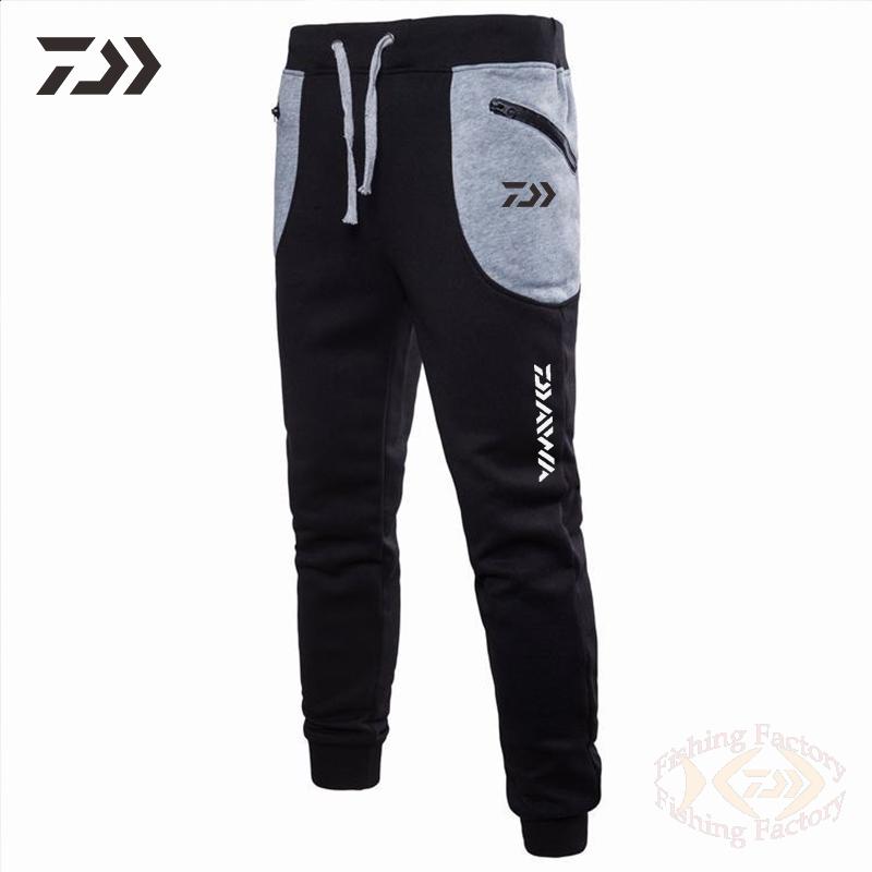 Lente Herfst Winter Daiwa Vissen Broek Kleding Mannen Patchwork Sport Katoen Ongedwongen Outdoor Joggingbroek Slim Fit Vissen Broek