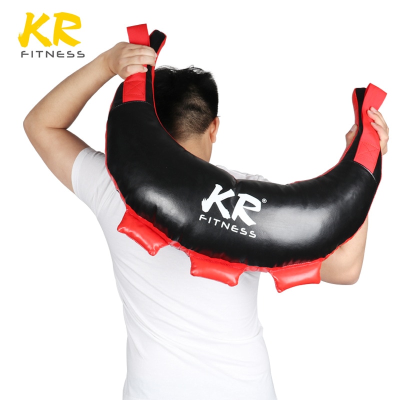 5-25kg bulgarsk power bag pu skinn mma bokseboksing boksesekk fitness sandsekker vekttap trening sandsekker tomme