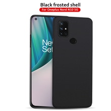 Custodia in Silicone smerigliato Ultra sottile per Oneplus 8T 8 7 Pro 7T Nord N10 5G TPU Soft Black Fundas per Oneplus 5T 5 6 Nord N100 N10 5G