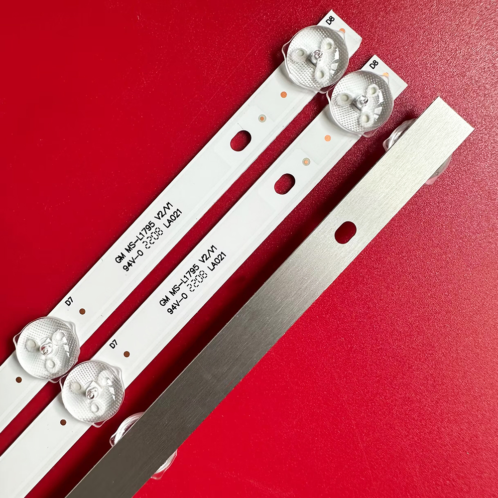 Tira de retroiluminación LED para TV PIXEL 39" JL.D 39042330 -006AS-M_V01 3080539 Z10DTZ003 MS-L1795 6V/LED CX390DLEDM H39D7100E 8 Lámpara LE39Z