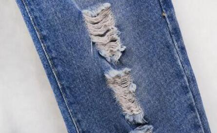 Jean déchiré pour filles, combinaison en jean pour enfants de 4-6-9-12 ans, vêtements de printemps