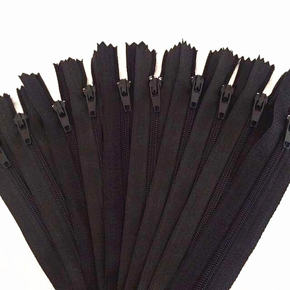 DOITEM 25 cm nylon onzichtbare ritsen voor kleding tas mapjes