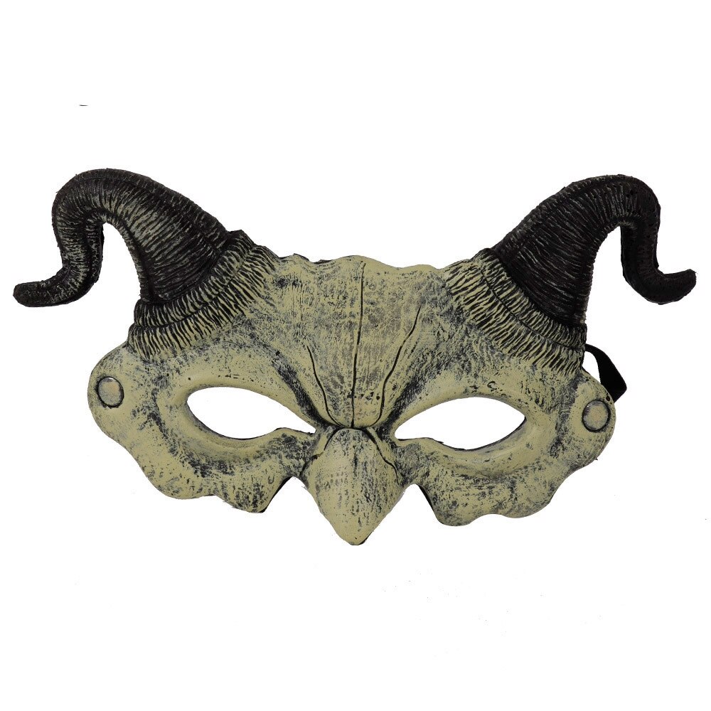 De Halloween máscara de Cosplay Shofar máscara de demonio de la PU máscara estilo británico Halloween de Carnaval puesta en escena de la máscara