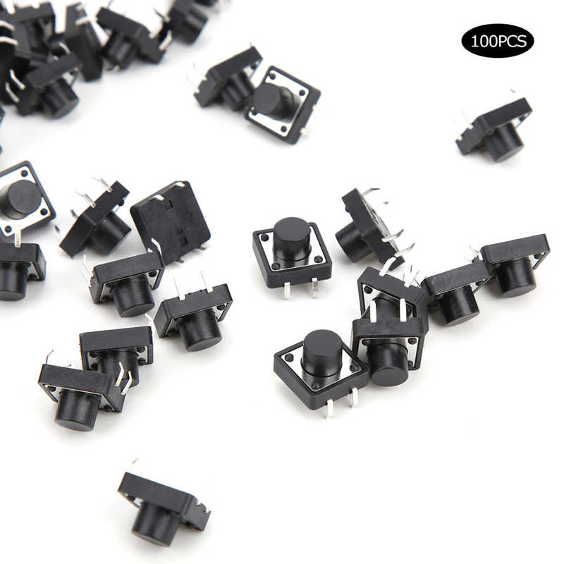 Micro Button Momentary Tactile Button Switch Compact Practical Switch for Home Switch Electrical Switch Control Circuit