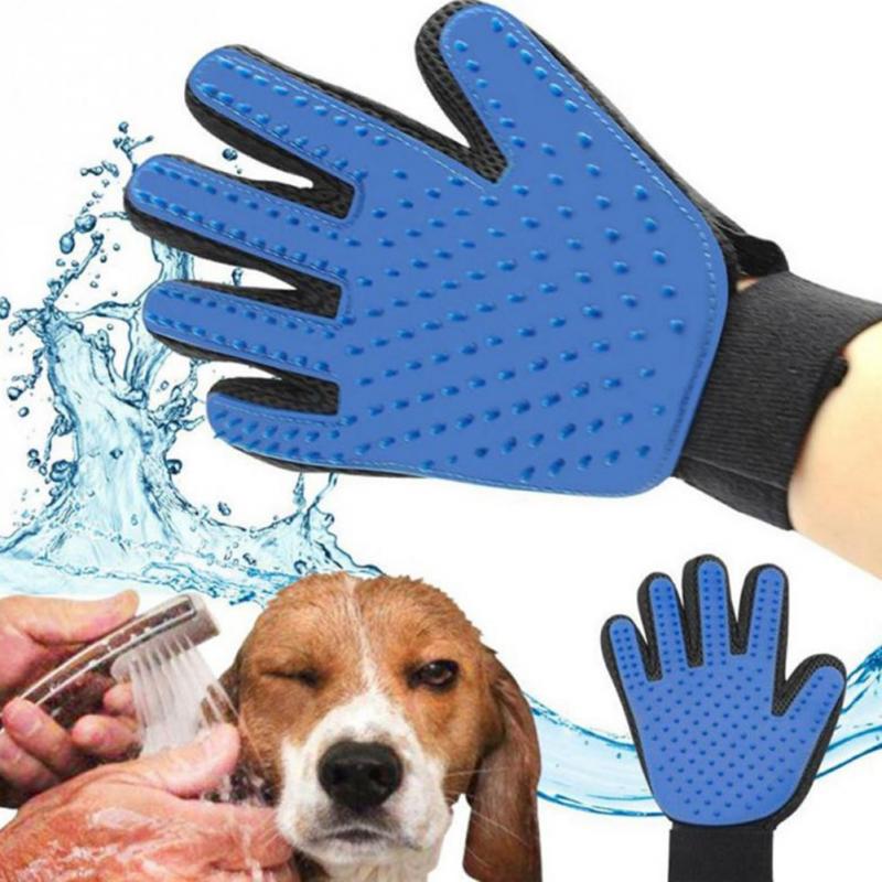 Siliconen Pet Grooming Handschoen Voor Katten Haar Borstel Kam Cleaning Deshedding Huisdieren Producten Voor Kat Hond Verwijdering Haarborstel Voor Dieren