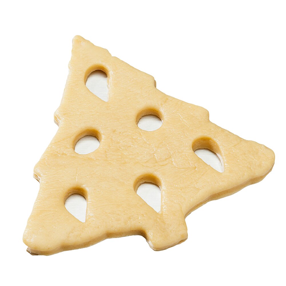 3D Kerstboom Roestvrij Staal Decoreren Cookie Biscuit Cutter Mold Bakvormen Praty Voedingsmiddelen Docoration