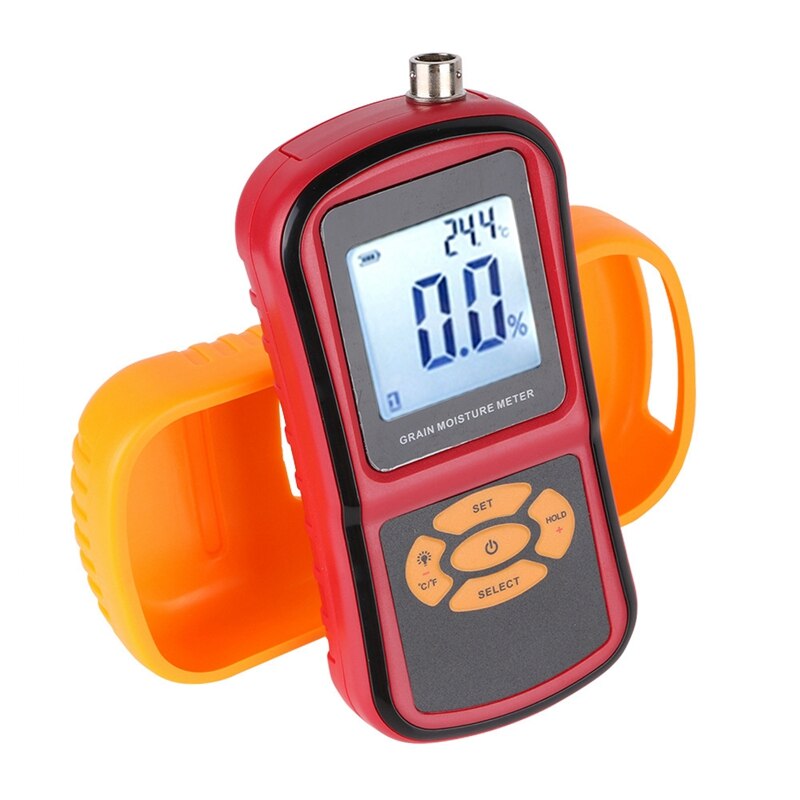 GM640 Digital LCD Display Getreide Feuchtigkeit Meter Temperatur Feuchtigkeit Tester Mess Werkzeug für Weizen Mais Reis Bean