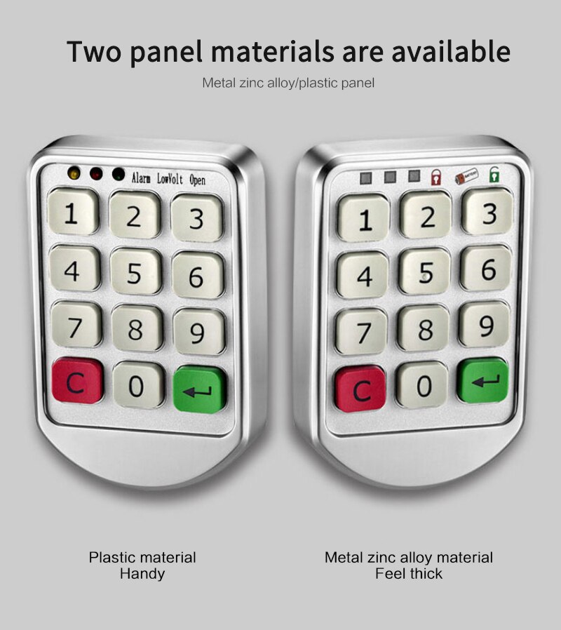 Intelligent Cabinet Locks Electronic Password Keypad Lock Digital Combination Code Lock For Cabinet/door Electric Lock Password