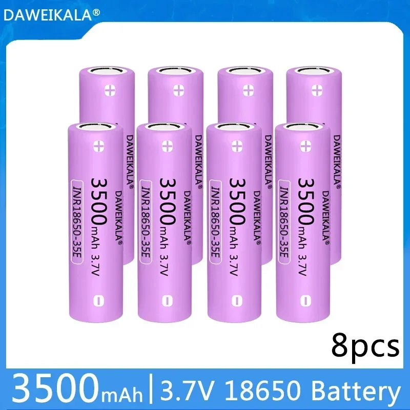 Original 18650 3500mAh battery Li-lon Rechargeable NCR18650B Battery 3.7 V batteries