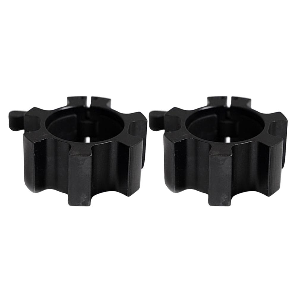 Standard legering skivstångsklämma 50mm hantel tyngdlyftningsstång spin lock gym vikter barbell 2 '' krage låsande spänne tillbehör
