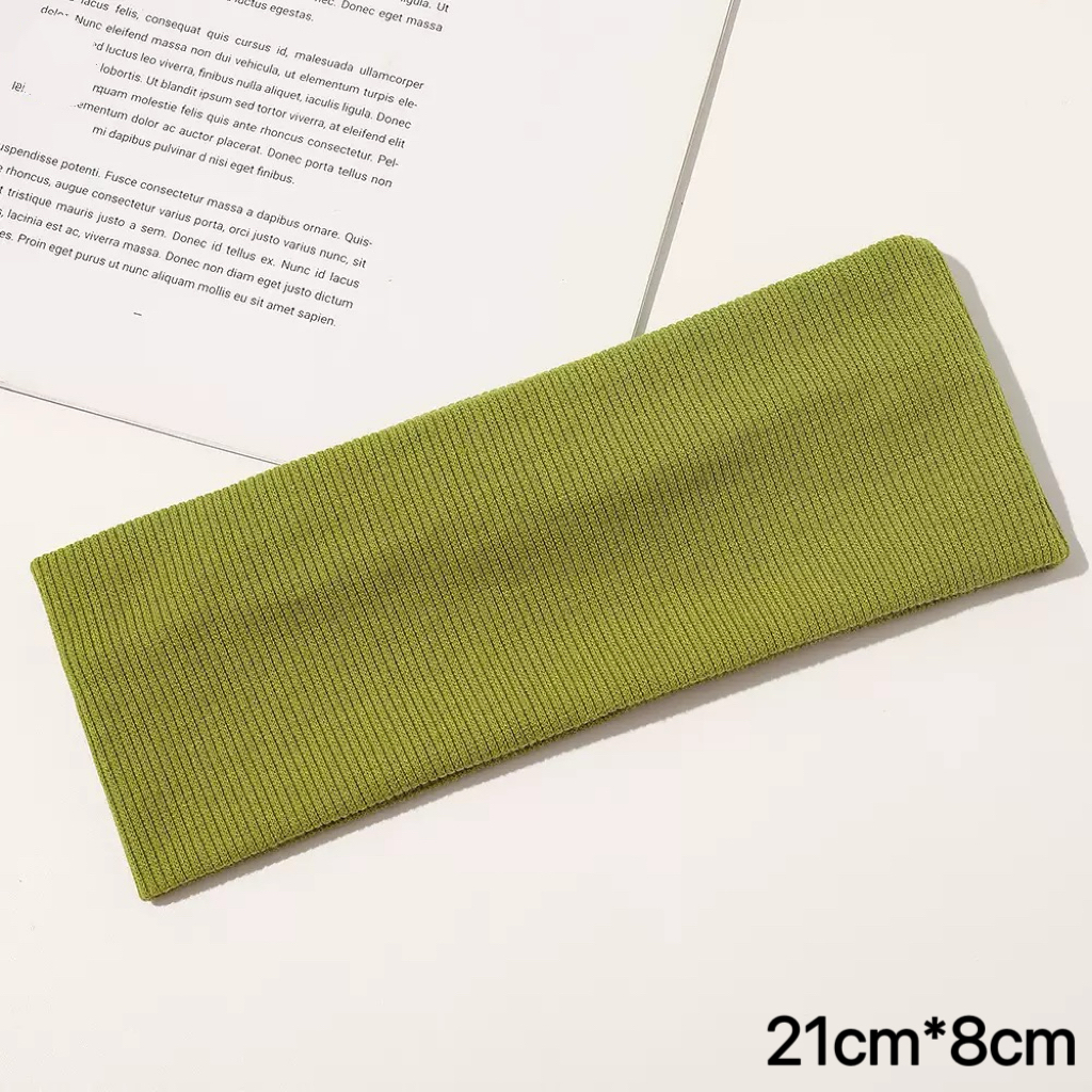 1 Stück schwarze Stirnbänder für Frauen, rutschfest, weiches Haar-Accessoire, Sterne-Kopfwickel für Frauen, Yoga, trainieren: Beige