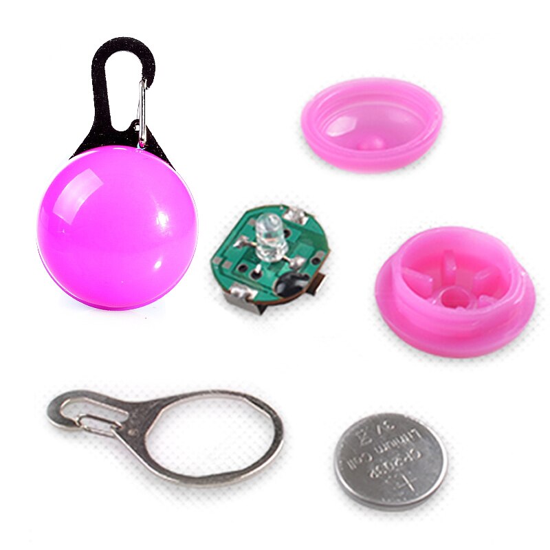Micatale hond led zaklamp halsband huisdier halsband gloeiende hanger nacht veiligheid huisdier lijnen ketting lichtgevende heldere decoratieve halsbanden