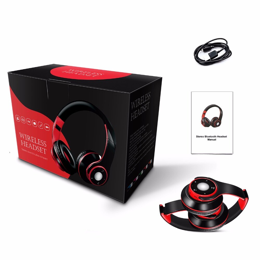 Earphones Bluetooth headphones Stereo headset Wireless earphones BT 5.0 Original Music MP3 and microphone sound