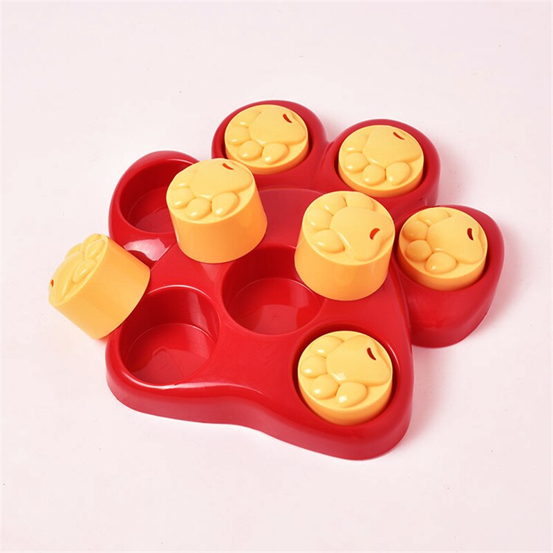 Dog Interactive Games Puzzle Toys Dog Food Puppy Fun IQ Educational Treat Box Slow Feed Bowl Nontoxic Food Plate Dish