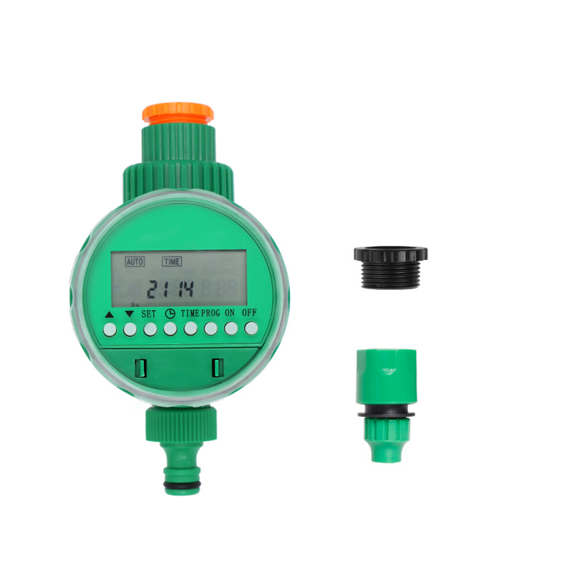 30m Automatic Micro Drip Irrigation System Garden Irrigation Spray Self Watering Kits with Adjustable Dripper: Irrigation timer