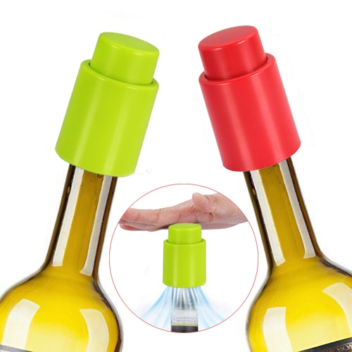 Slingifts Vacuüm Wijn Stoppers Wijn Flessen Sealers Preservers Vacuüm Drank Fles Saver Met Innerlijke Rubber, Verwijder Air Vacuüm