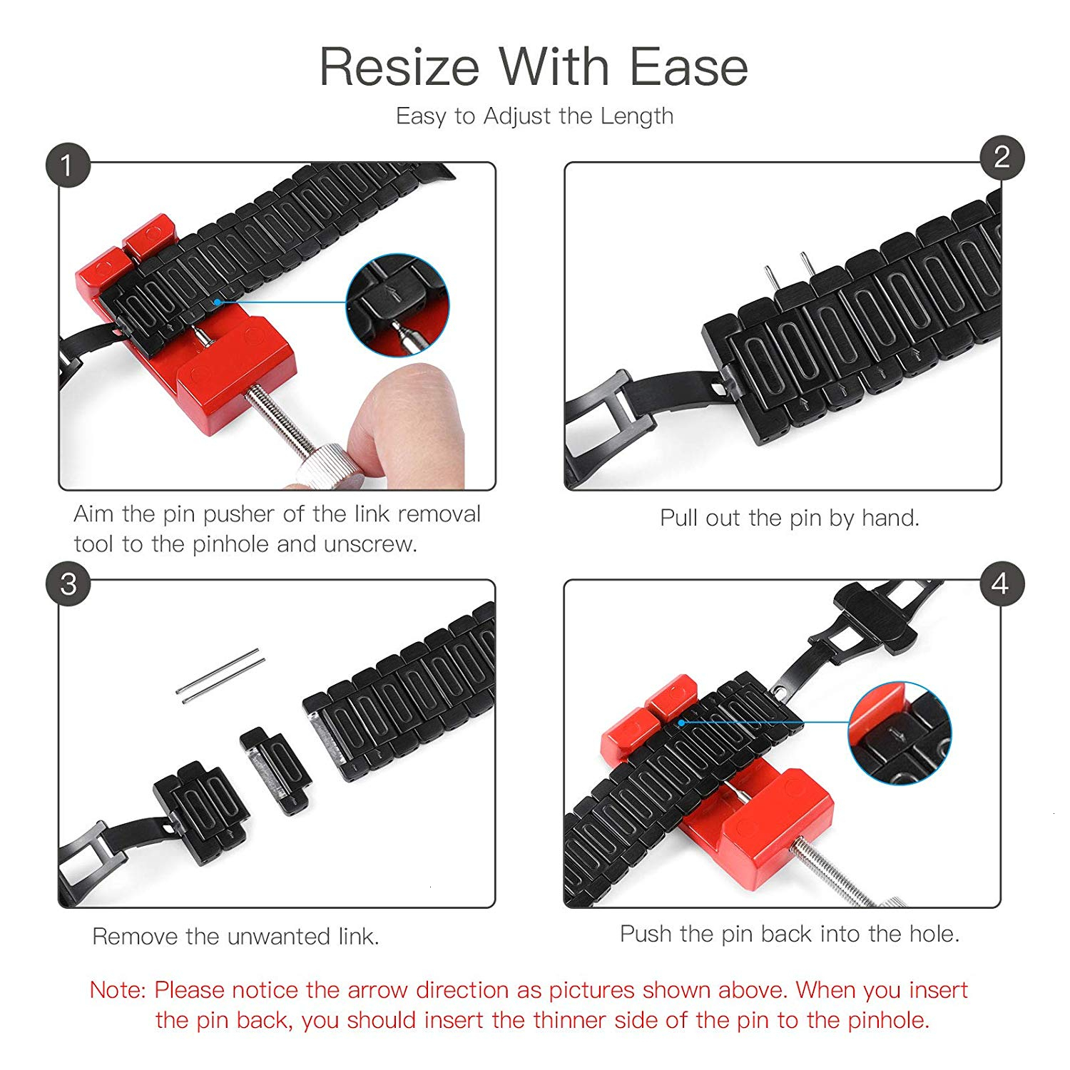 Watch Band for Huawei watch GT2 46MM smart watch Strap For GT 42mm stainless steel butterfly buckle Loop 22mm replacement strap