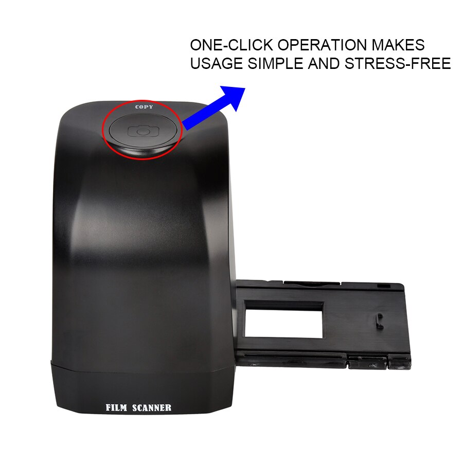 35mm 135mm film scanner 8mp digital farve fotoscanner konverter og gem film negativer & dias direkte på din computer