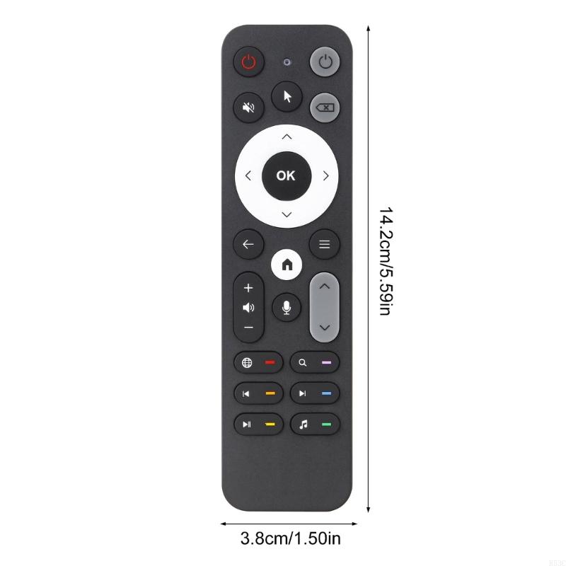 UR02 Remote Controls with Advanced Gyro Technology and Voice Features for Ugoos TOX1 TOX3 TOX4 AM8PRO AM6B PLUS X4