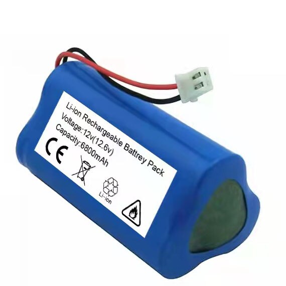 12V 6800mAh 18650 Lithium ion Rechargeable Battery pack 3S1P Speaker flashlight CCTV Camera GPS search light equipment