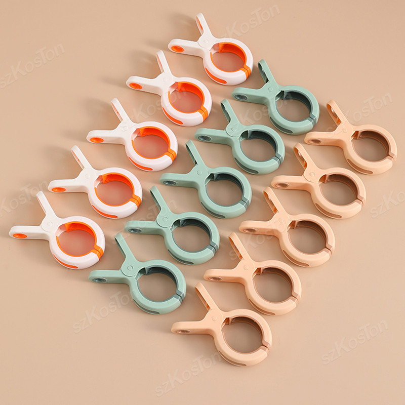 Pinzas para toallas de playa, pinzas grandes reutilizables a prueba de viento para ropa, pinzas de plástico fuertes para ropa, pinzas para ropa para mantas, abrigos y toallas, 3-6 uds.