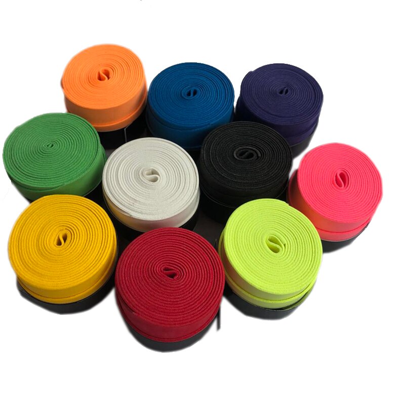 60 stuks zarsia dry feel tennisracket overgrips, badminton grip overgrip, tennis racket grip zweetband, vishengel grips
