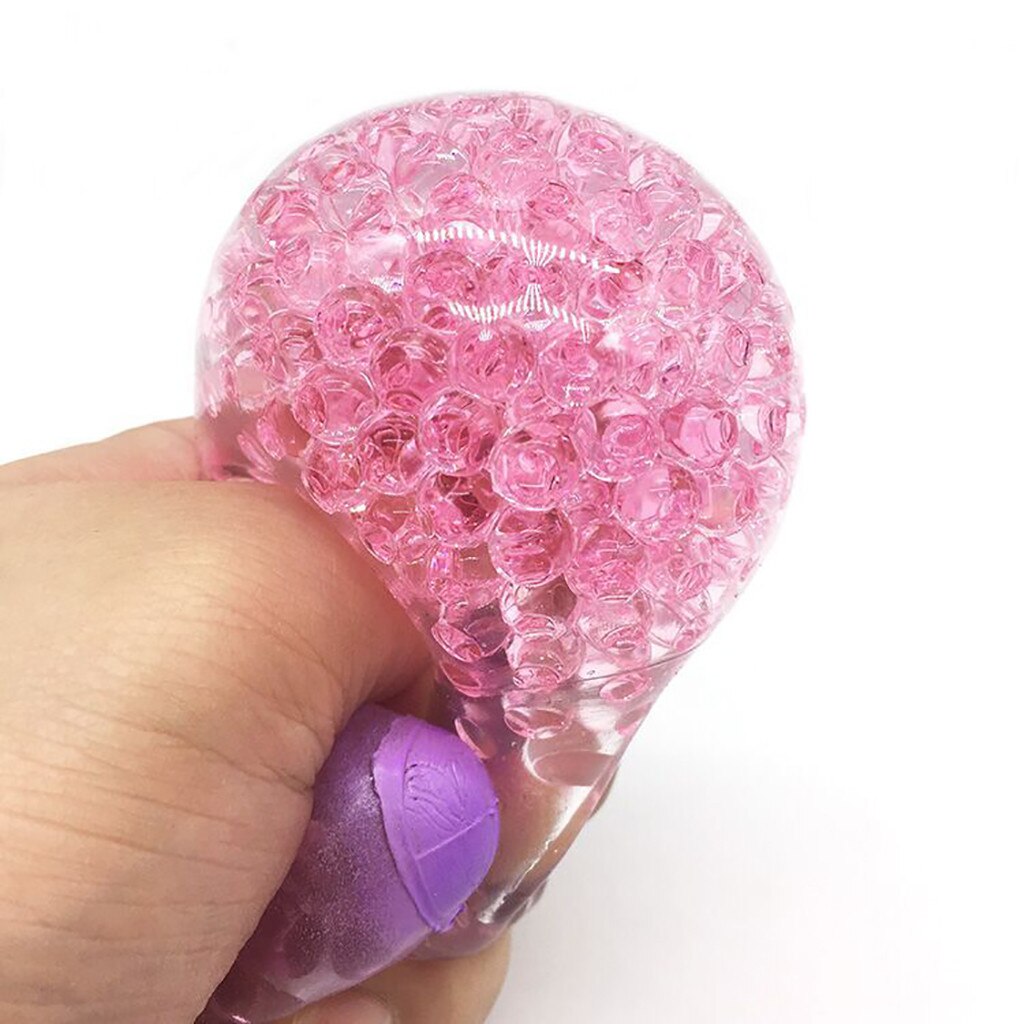 Schwammig Banane Perle betonen Ball Spielzeug Squeezable Squishies betonen Linderung Spielzeug Erwachsene Art Lustige Anti-betonen Pop Es Zappeln reliver