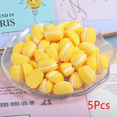 Macaron Charms Slime DIY Candy Polymer Filler Addition Slime Accessories Toys Lizun Modeling Clay Kit For Children: E