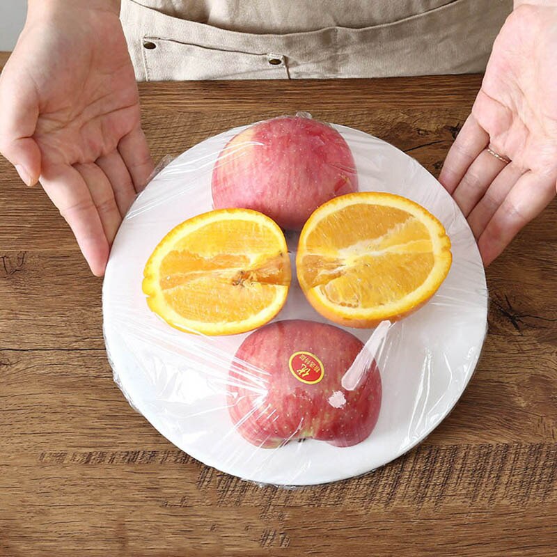 Plastic Food Wrap Dispenser With Slide Cutter Food Cling Film Cutter Stretch Tite Plastic Wrap Dispenser Kitchen Accessories