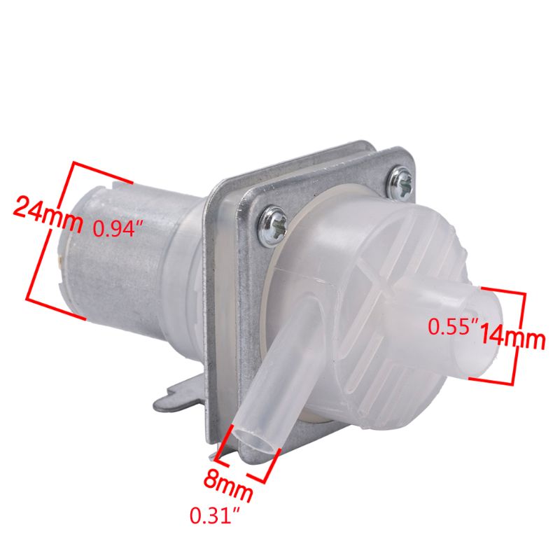 Dc 8-12v mikro vann sugepumpe dispenser elektrisk åpenn flaske vannkoker pumpemotor pumper venstre eksport
