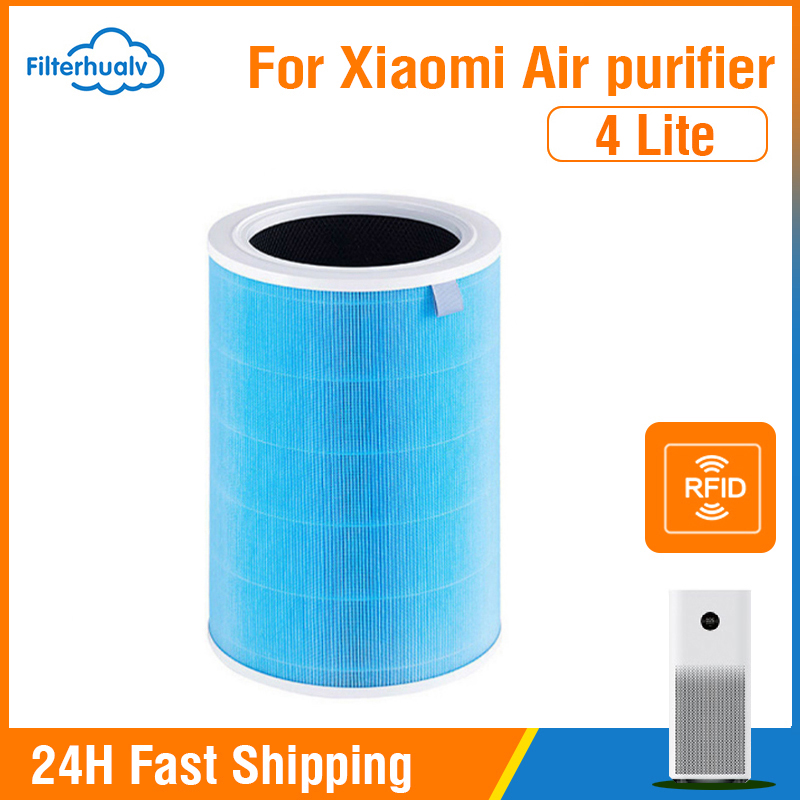 PM2.5 Xiaomi Hepa-Filter 4 Lite Xiaomi Aktivkohlefilter 4 Lite für Xiaomi Luftreiniger 4 Lite Xiaomi H13 4 Lite Filter: Blau