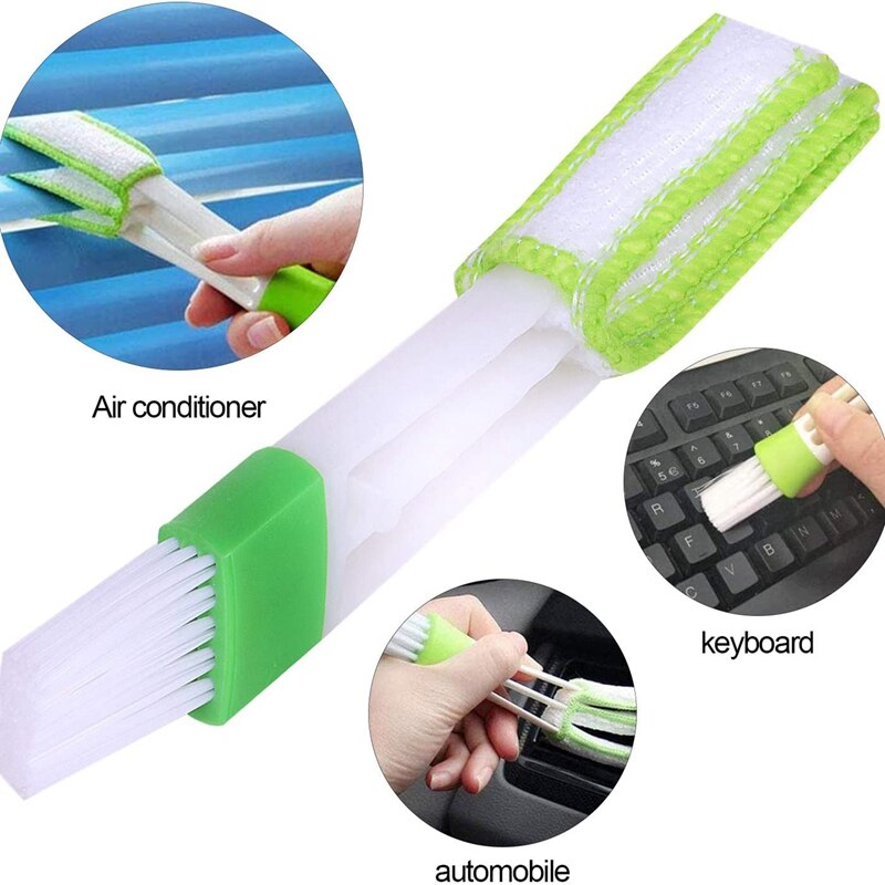 Car Detailing Brushes Set with Car Wash Mitt - Automotive Detail Cleaning Brushes Auto Car Detail Cleaning Brushes