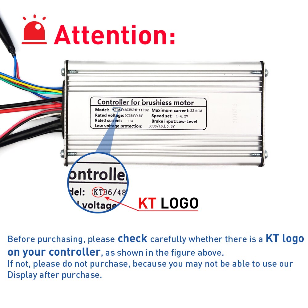 Ebike display 24v 36v 48v kt lcd 5 display elektrisk cykel kunteng kt intelligent kontrolpaneldisplay til elektrisk cykel