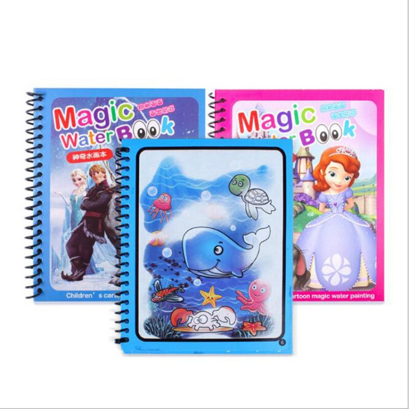 Fai da te di Acqua Magica Libro Incredibile Universo Spazio Colorazione Tavolo Da Disegno Pittura di Doodle & Magic Pen Giocattoli per I Bambini di Natale Del Bambino regalo
