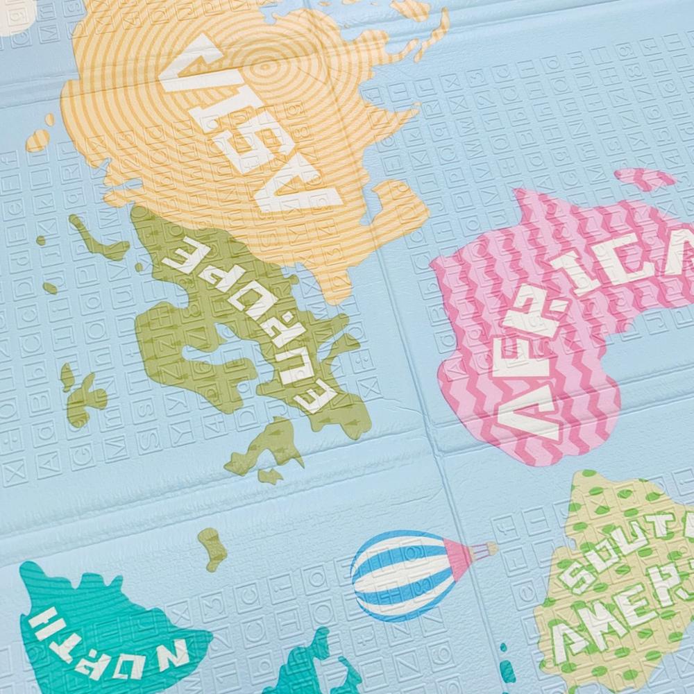 Opvouwbare waterdichte baby speelmat 1cm diktes xpe puzzel kindertapijt baby klimmat kinderkleed baby spelmatten