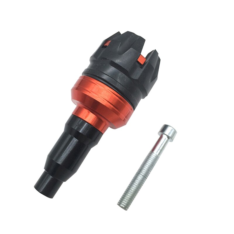 Moto Crash Pad Protect Falling Protectors CNC Aluminum Alloy Motorcycle Frame Slider Anti Crash Caps Motor Protection: A2