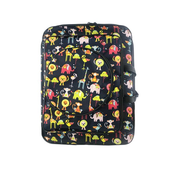 Cute Animal Printing Drawing Set Art Bag A3 Sketch Pad/Drawing Kit 8K Art School Bag Painting Bags for Kids Sketch Bag