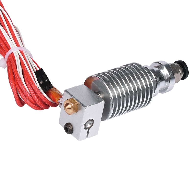 3d v6 lange afstand j-head hotend voor 1.75mm/3mm 3d bowden extruder 0.2/0.3/0.4/0.5mm nozzles voor reprap 3d printeronderdelen