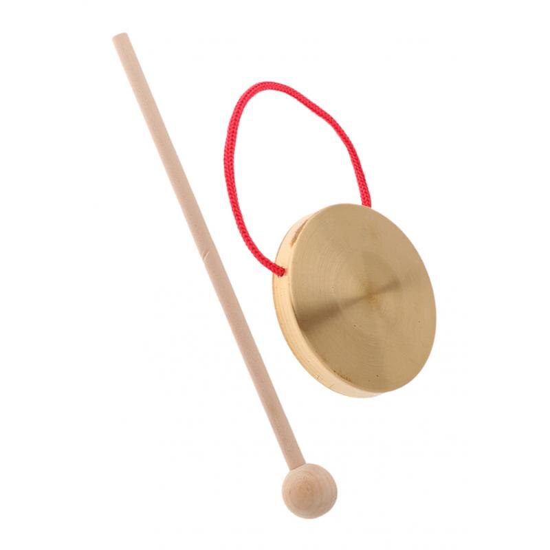 Hand Gong Chinese Traditional Musical Instrument Toy Cymbal Educational Toys
