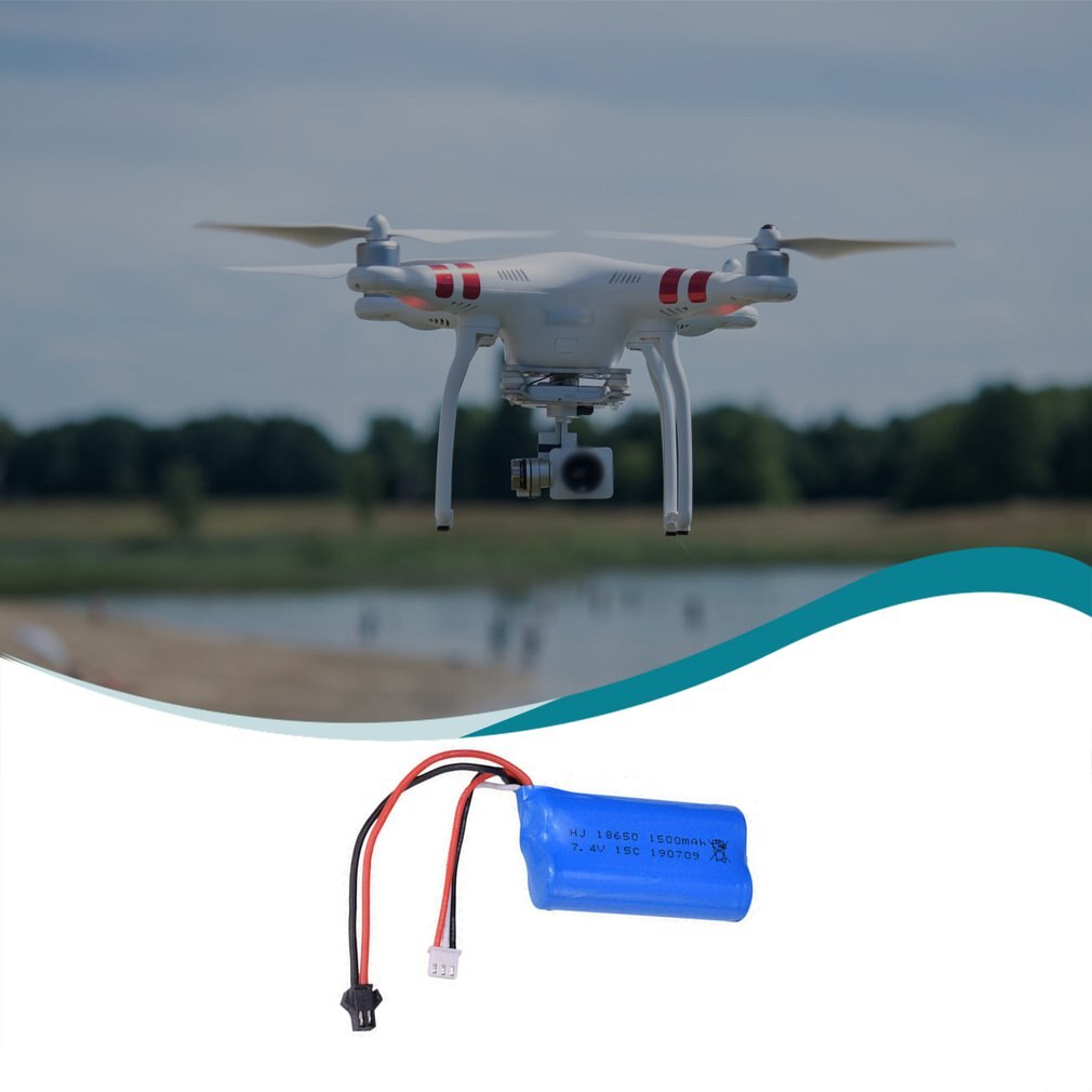 7.4v 1500 mah lipo akku sm -2p litium akku  h101 h103 rc kilpavene kilpa autot lelut akku