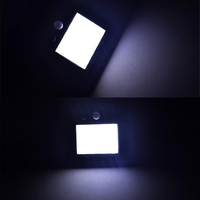 Outdoor 20 LEDs Split Zonne-energie Gloeilamp PIR Motion Sensor 3 Modes Waterdicht Aparte Tuin Street Night Lamp Muur licht