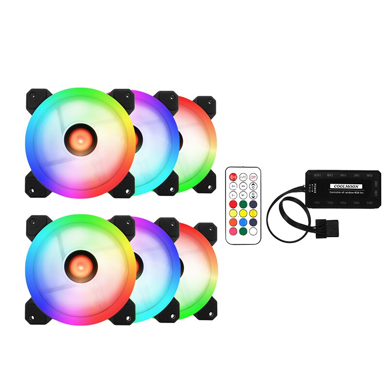 COOLMOON Remote RGB LED Light Controller