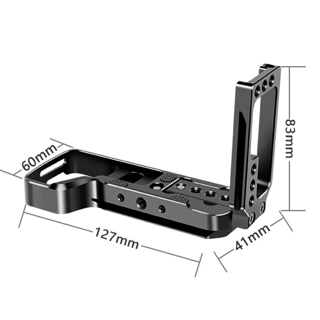 Liberação rápida l placa/suporte titular aperto de mão para sony a7m3 slr a7r3 a9 a73 câmera base alça vertical qr placa montagem