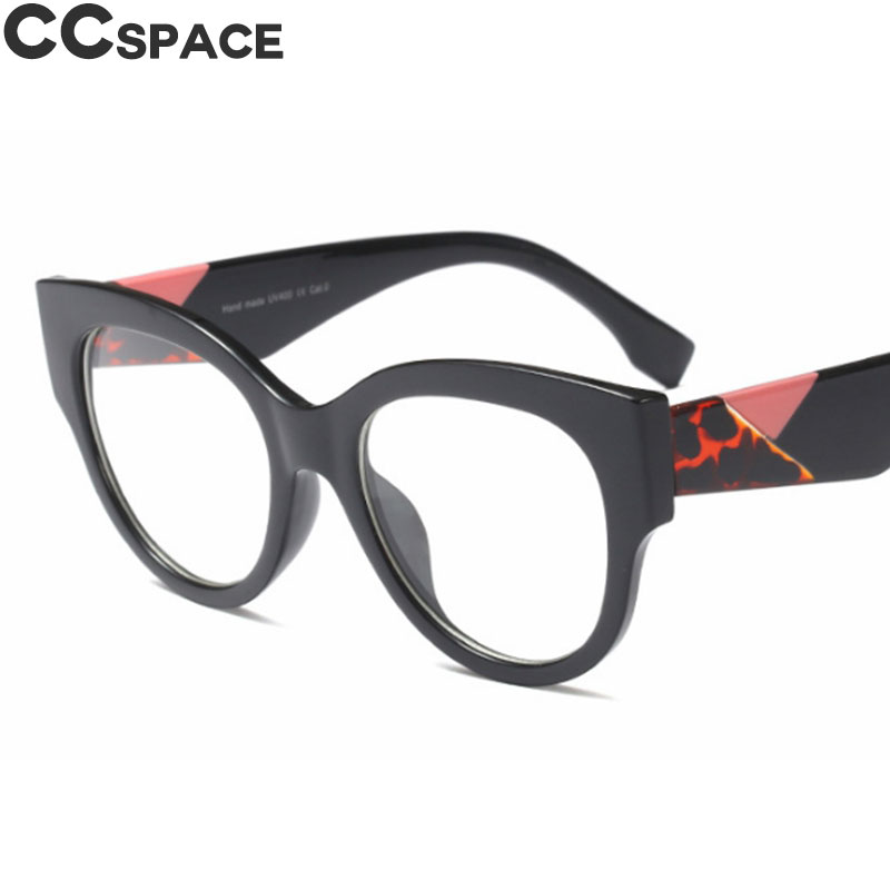 45636 retro Runde Katze Auge Brillengestelle Damen Markendesigner Optische Computerbrille